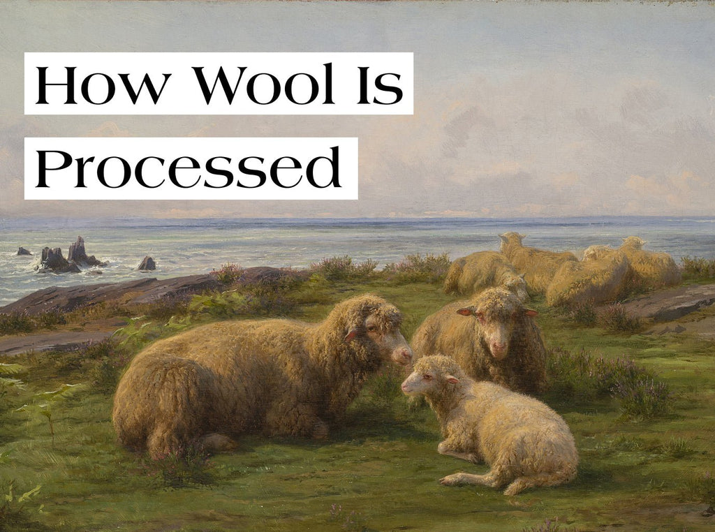 How Wool Is Processed For Wool Pillows